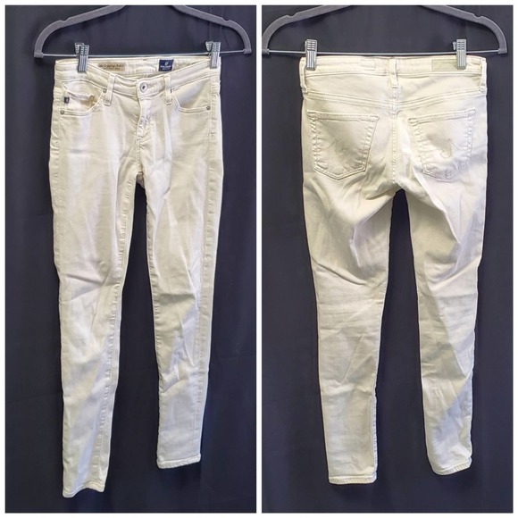AG Adriano Goldschmied The Legging Ankle Super Skinny Ankle Jeans Size 24 - Picture 1 of 13